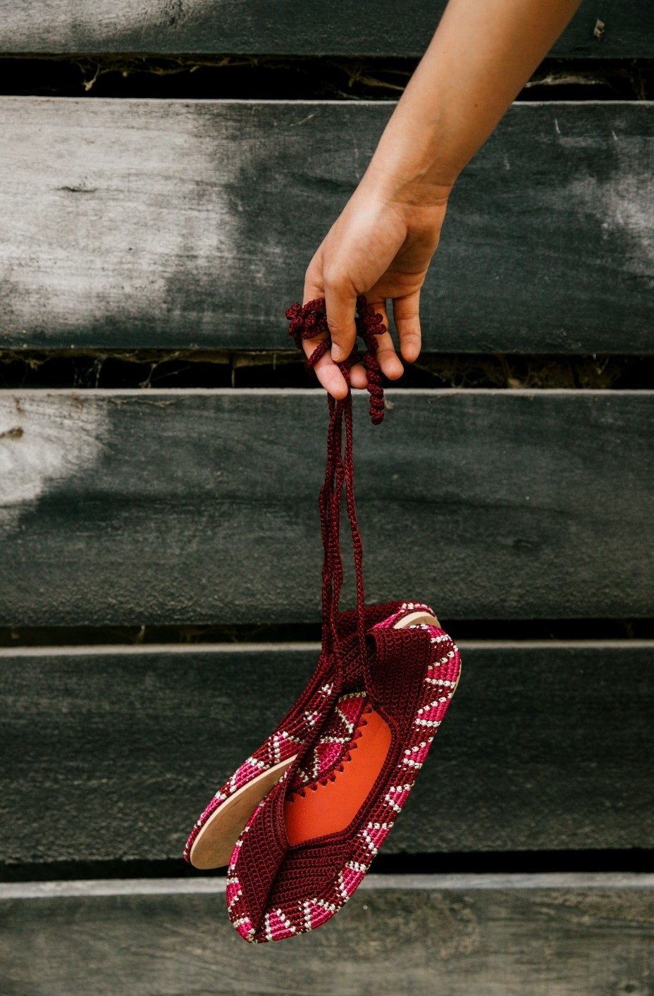 Ballerines au crochet Basyco Jerez.