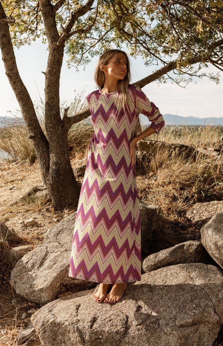 Robe longue Basyco Jerez.