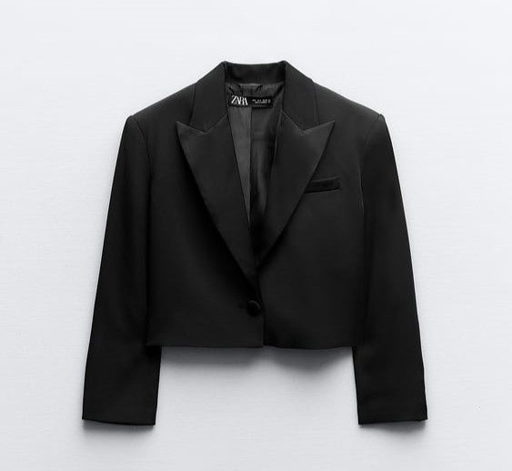 Blazer court Zara.