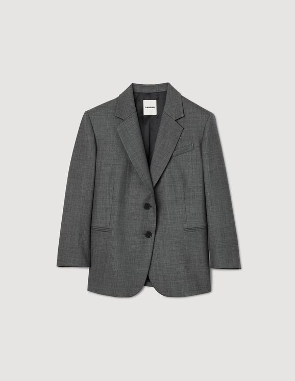 Blazer oversize Sandro (375 euros).