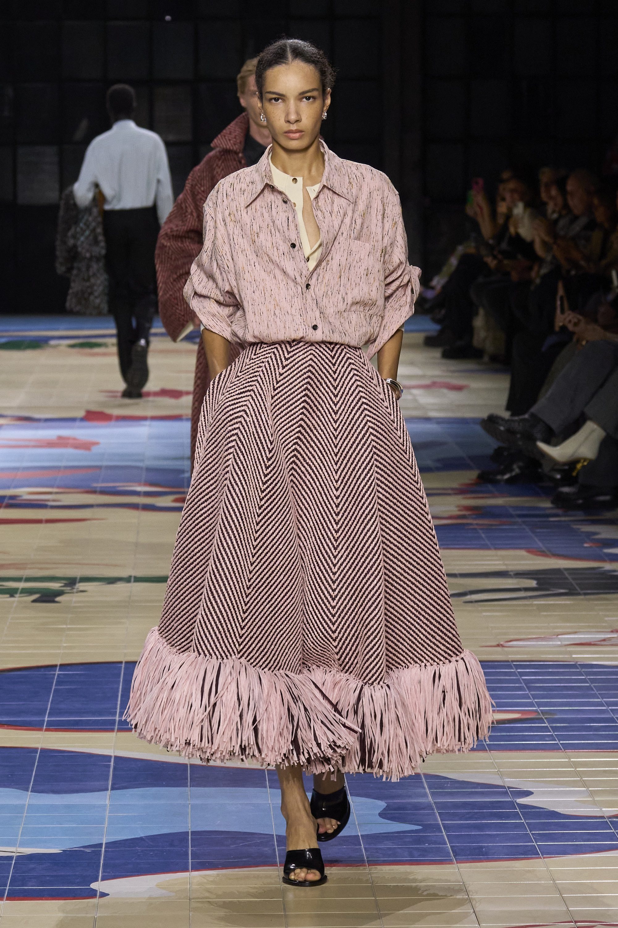 Look du défilé Carolina Herrera printemps-été 2024.