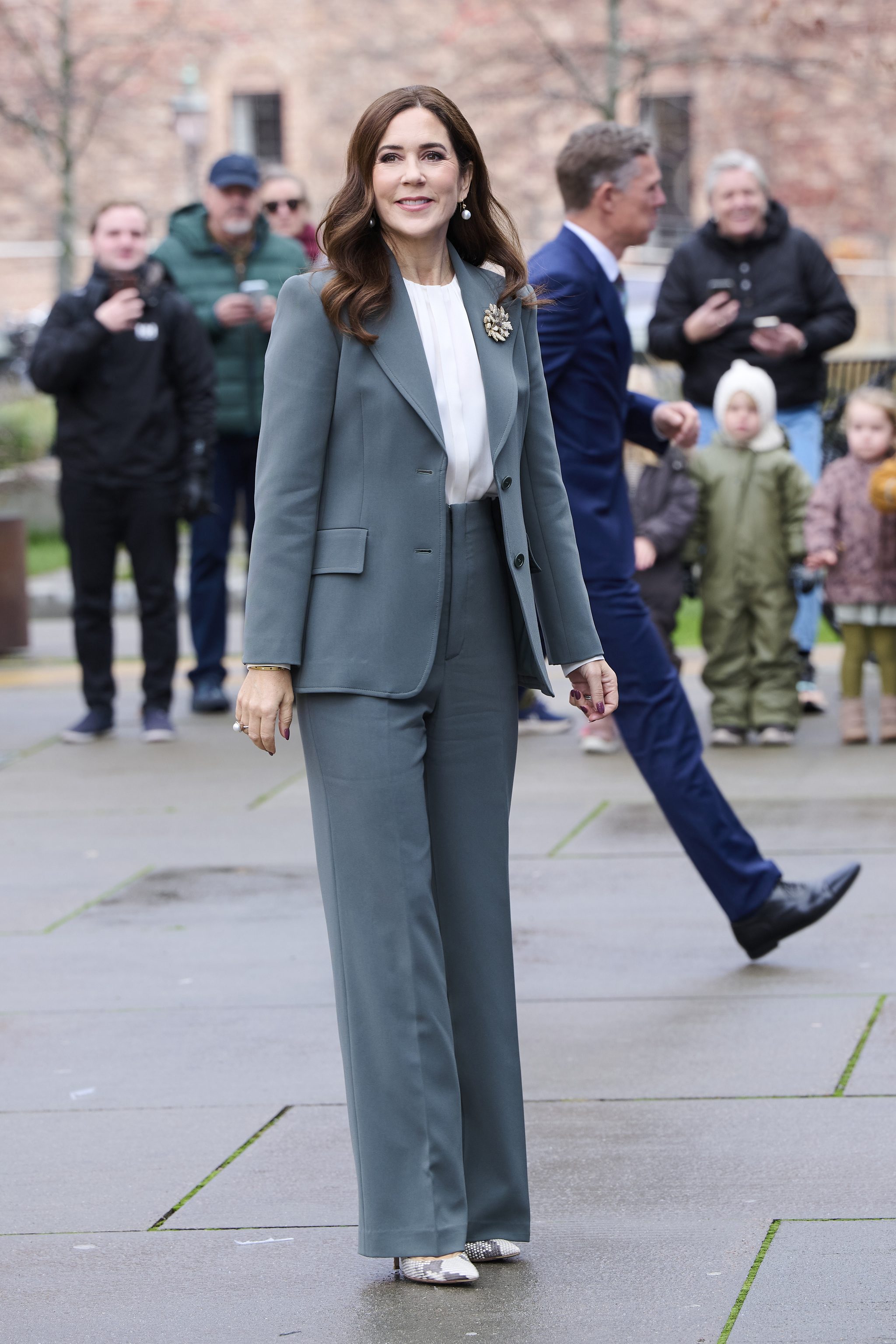 Le style Mary du Danemark : une tailleuse tendance.