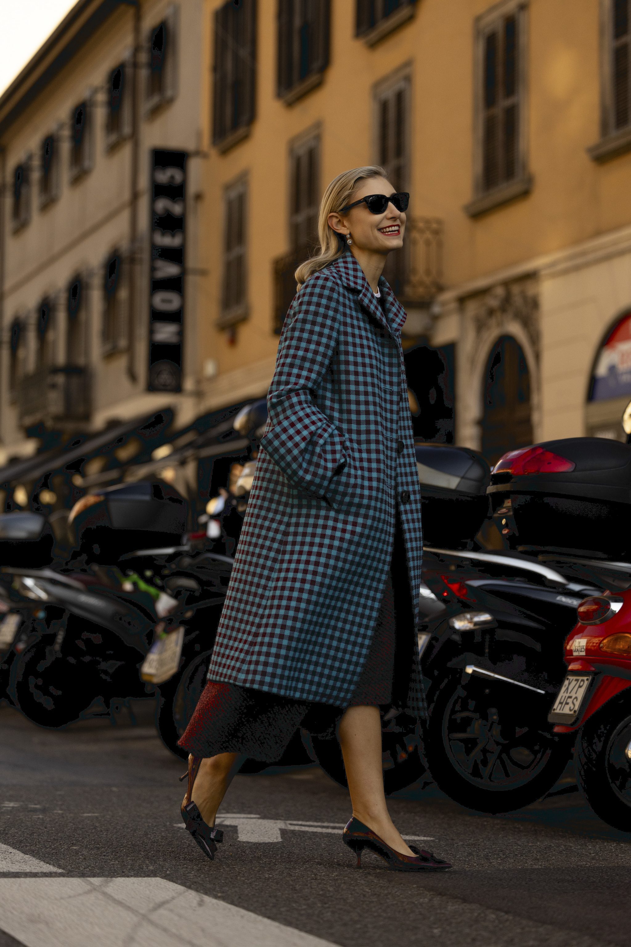 Jenny Wlaton dans ce manteau