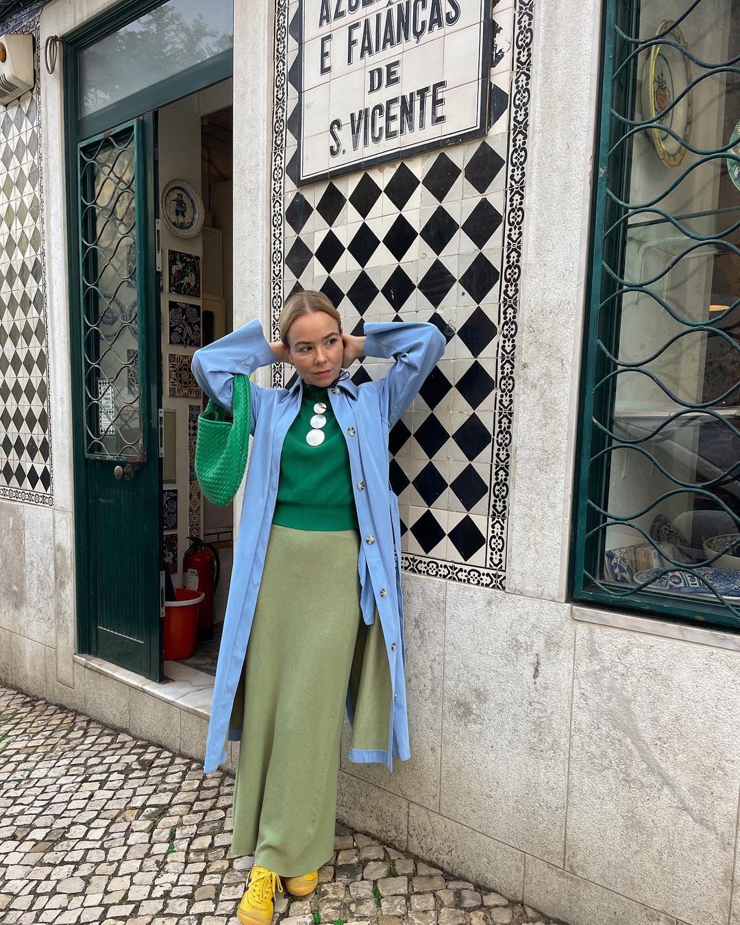 Look 3 de Sophia Molen : mélange de couleurs, à la manière des filles portugaises