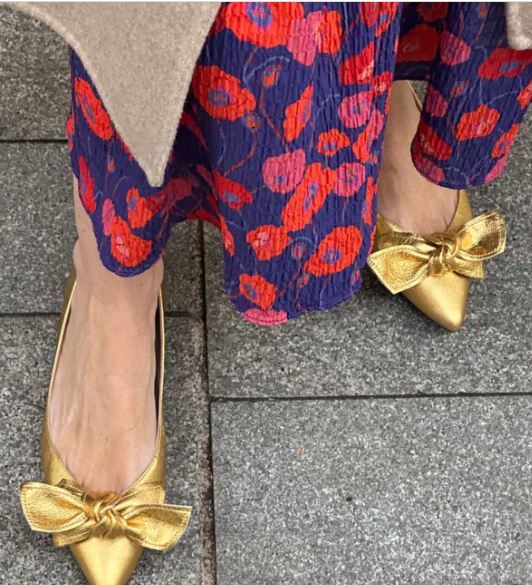 Quelques ballerines d'Adeba Madrid, la nouvelle marque de chaussures lancée par Letizia