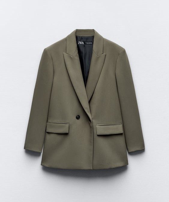 Blazer surdimensionné Zara.