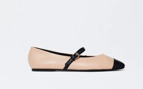 Ballerines bicolores, Parfois.