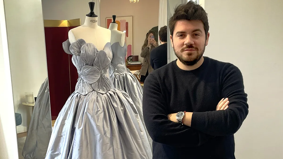 C'est ainsi que l'impressionnante robe de princesse d'Ana Beln a été confectionnée chez Goya (signée par Redondo Brand)