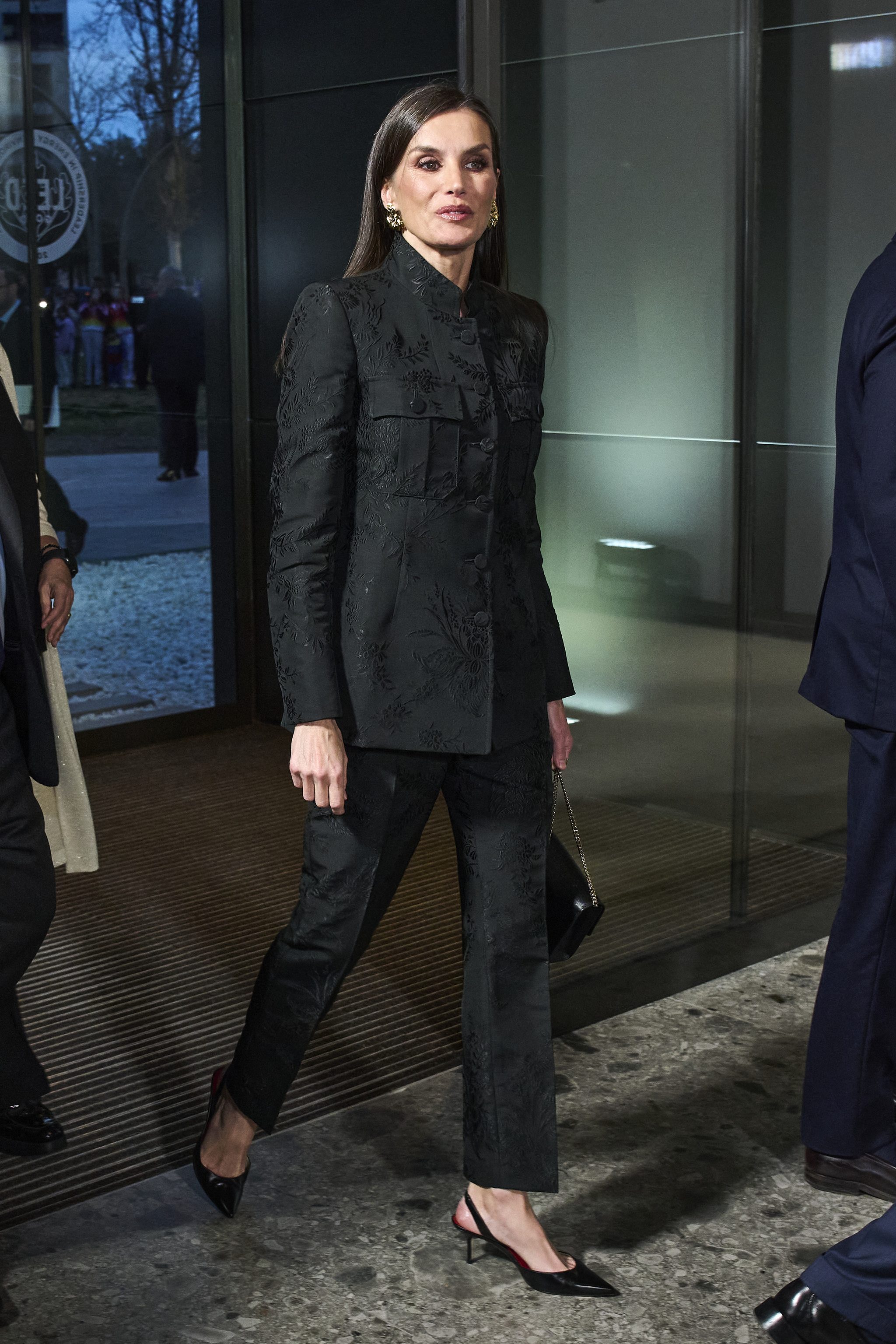 Le look de la reine Letizia pour la Saint-Valentin