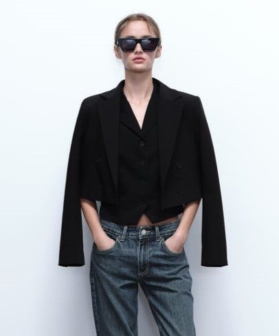 Veste courte Zara.