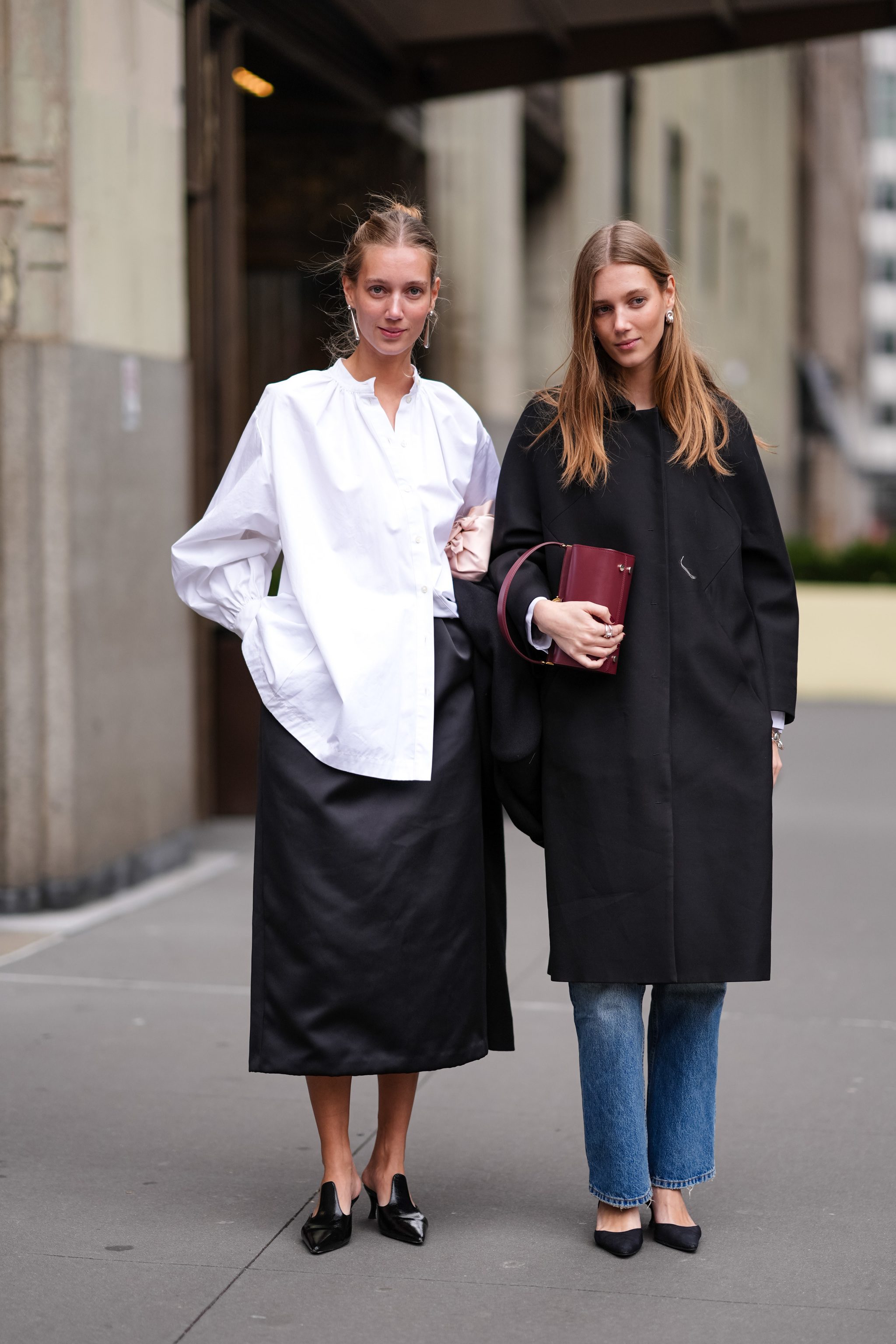 Amélia et Cecilie Moosgaard Nielsen.