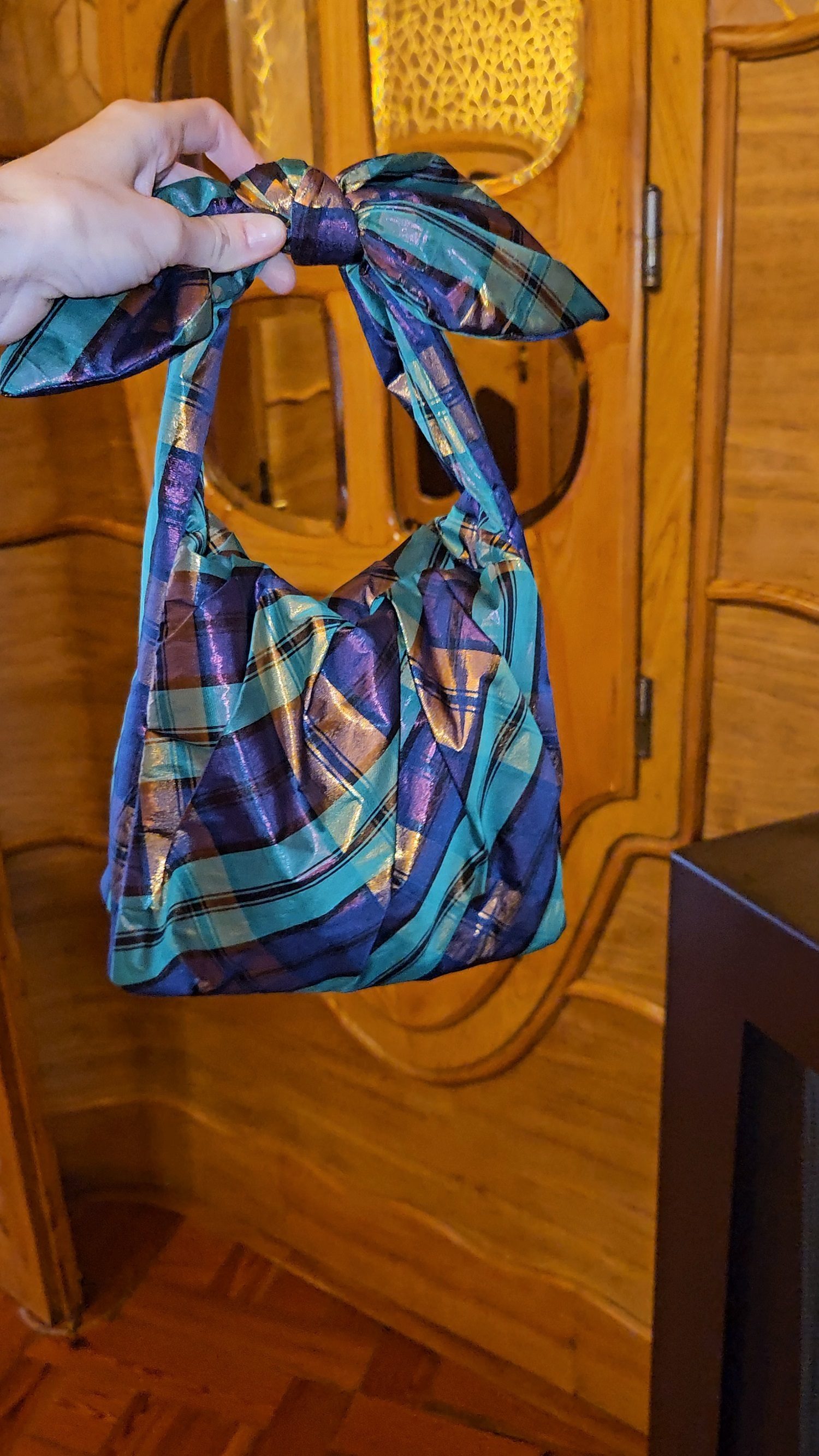 Sac à carreaux Laia Alen.