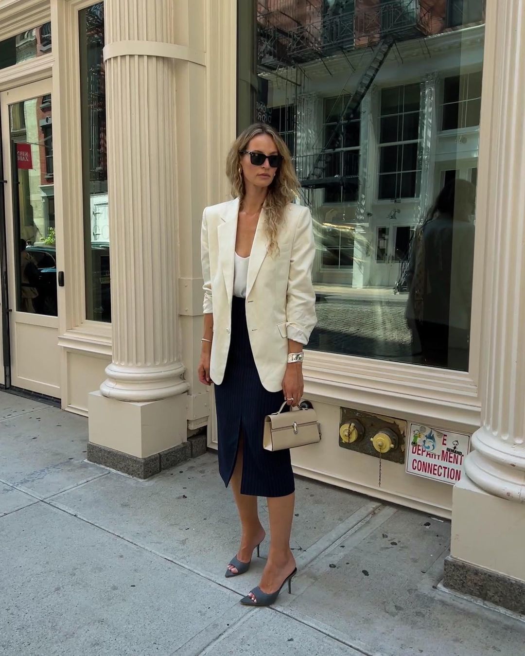 Anouk Yve avec le blazer m