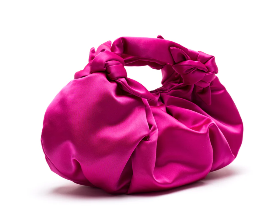 Sac Bernatta Mini Pink de Laia Alen, parfait à combiner avec une robe midi pour un look invité