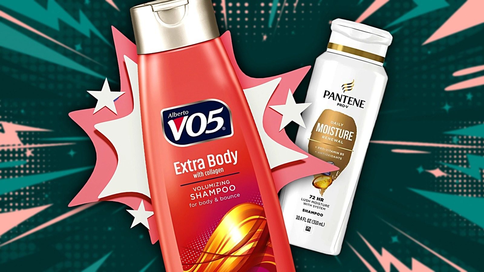 Nous avons essayé le shampooing VO5 et son effet de brassage des cheveux surpasse largement le retour viral de Pantène