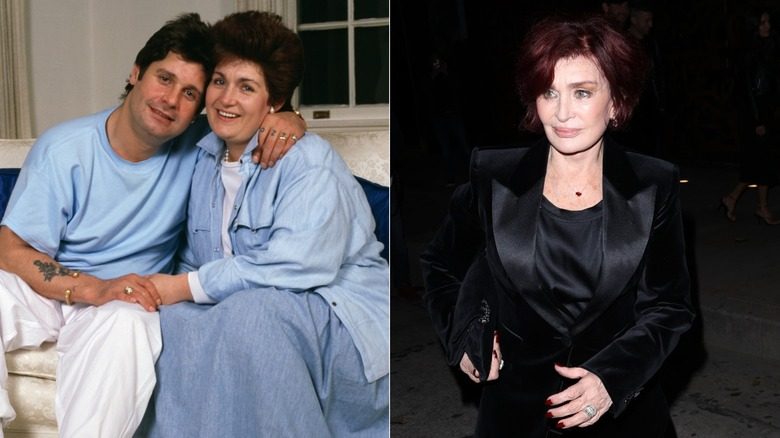 Sharon Osbourne en 1987 et 2022