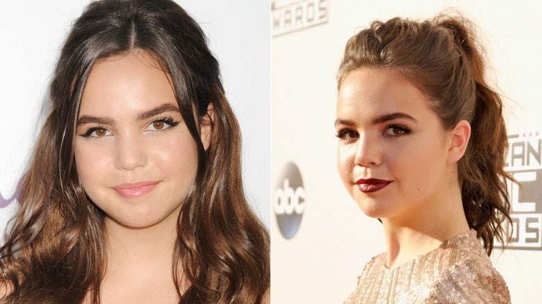 Bailee Madison posant pour des photos sur les tapis rouges