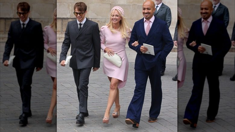 Emma Bunton au mariage de Mel B