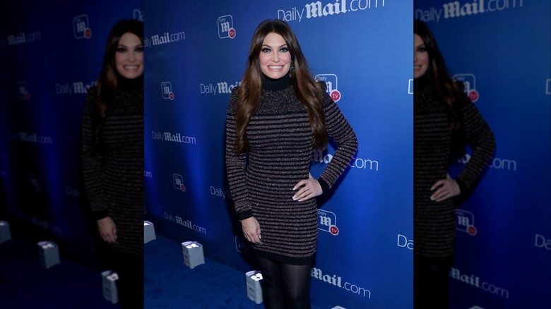 Kimberly Guilfoyle dans une robe pull