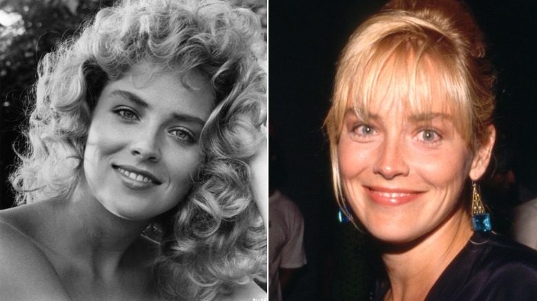 Images de Sharon Stone de 1985 et 1990