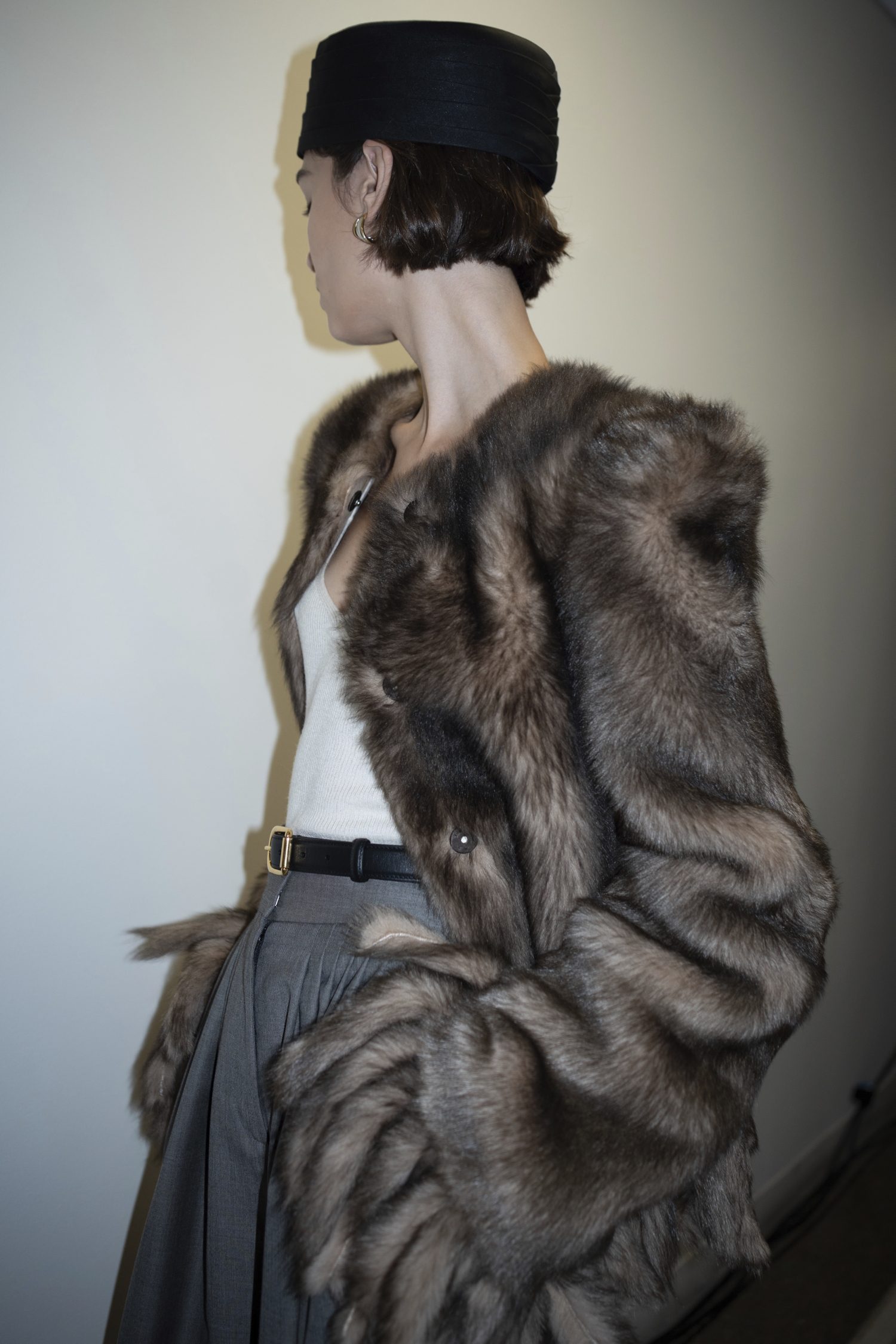 Défilé Altuzarra dans les coulisses.