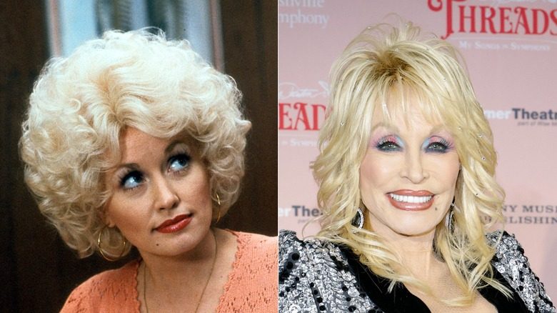 La peau de Dolly Parton en 1980 vs 2025, 45 ans plus tard