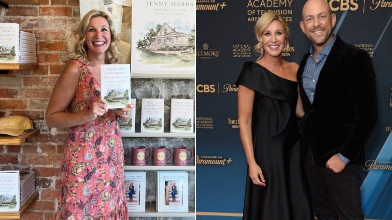 Jenny Marrs tient son livre et aux Daytime Emmys avec Dave