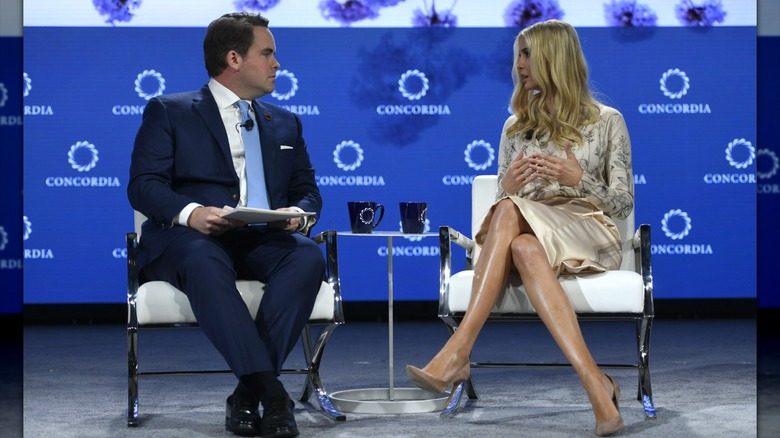 Ivanka Trump sur scène au Sommet Concordia 2018