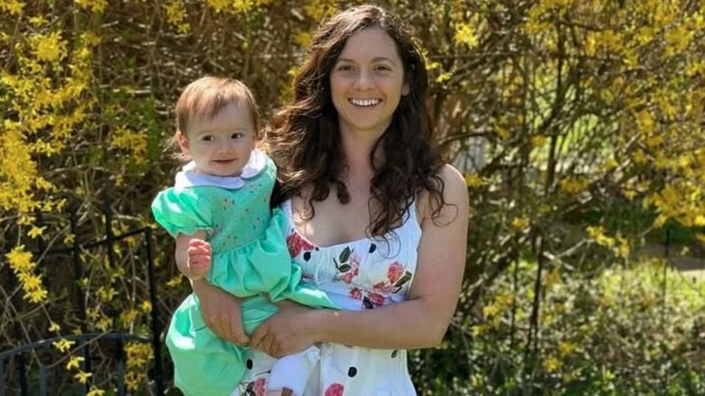 Mackenzie Rosman avec sa fille
