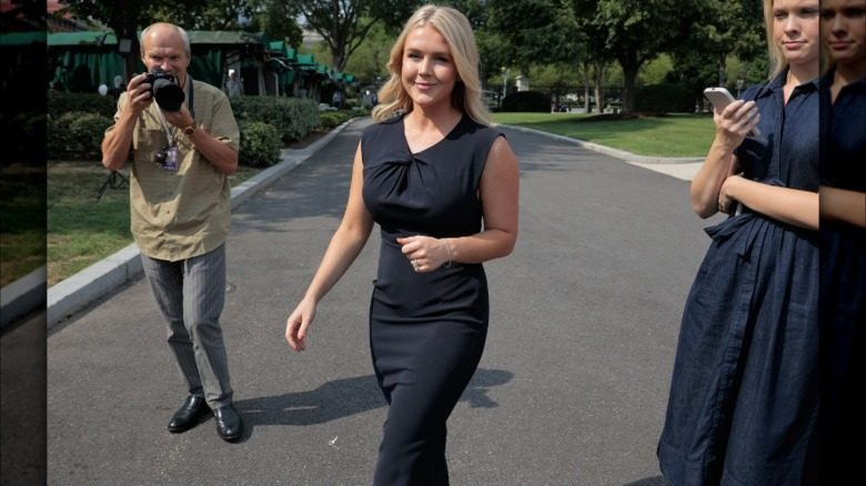 Karoline Leavitt va à la rencontre de la presse