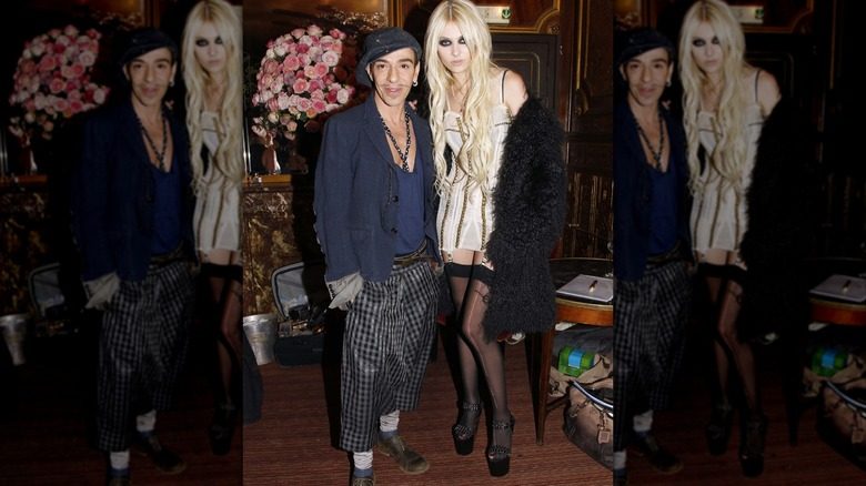 Taylor Momsen avec John Galliano