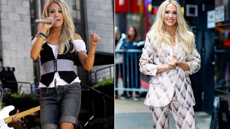 Carrie Underwood aux enregistrements de Good Morning America