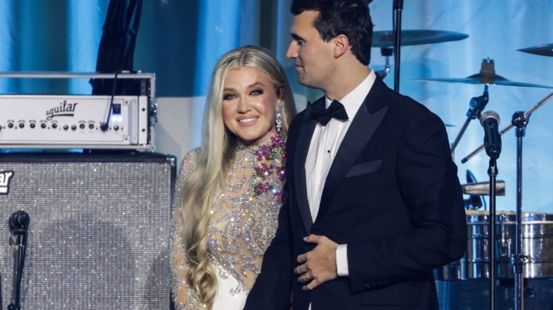 Erika et Charlie Kirk à leur soirée d'investiture
