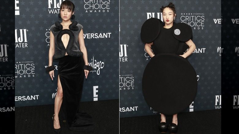 Rei Ami et Audrey Nuna posent pour des photos