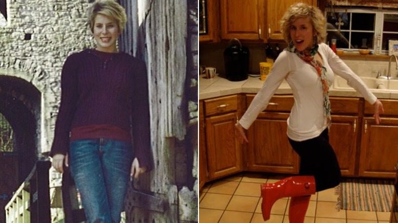 Photos d'Erin Napier de 2004 et 2010