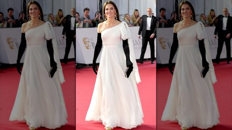 Catherine, princesse de Galles, assiste aux EE BAFTA Film Awards 2023 au Royal Festival Hall le 19 février 2023