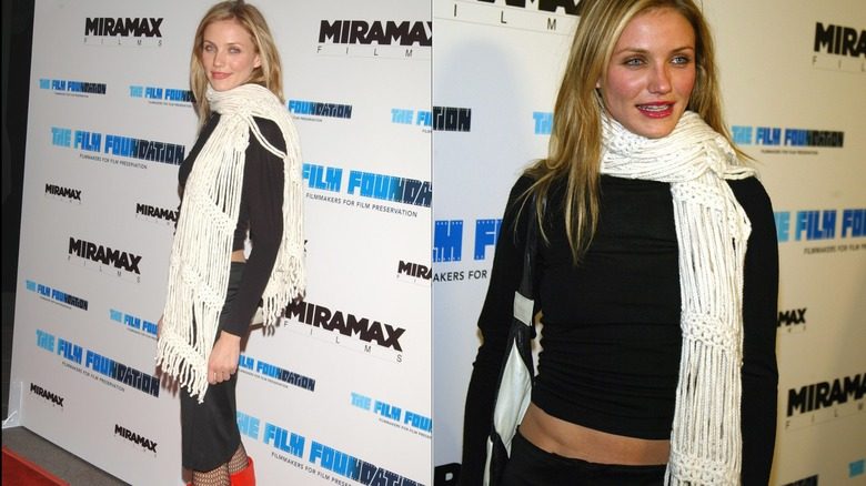 Cameron Diaz à la première de Gangs of New York