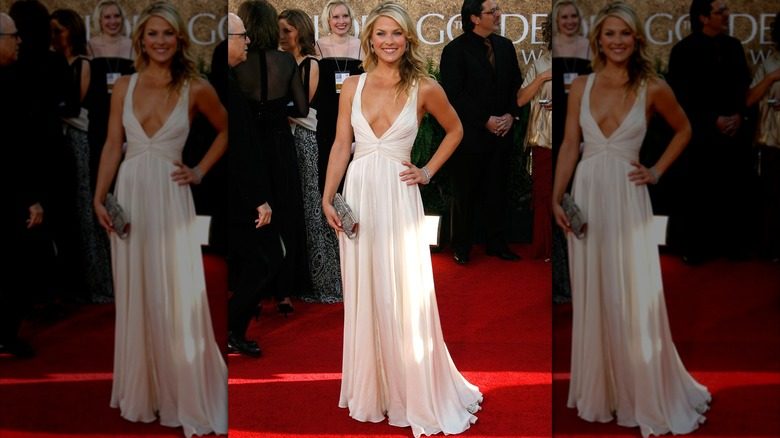 Ali Larter foule le tapis rouge des Golden Globes 2007