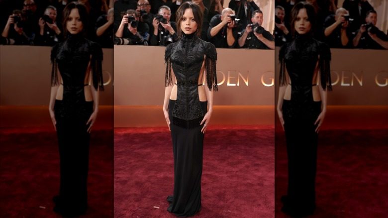 Jenna Ortega aux Golden Globes 2026