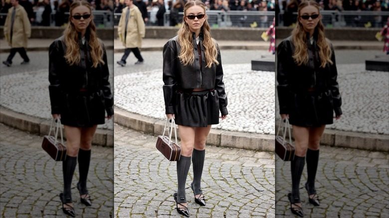 Sydney Sweeney à la Fashion Week de Paris 2025