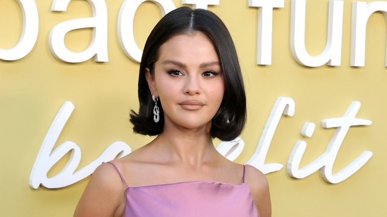 Selena Gomez posant