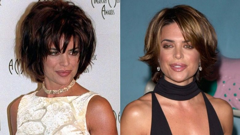 Lisa Rinna en 1997 et 2000