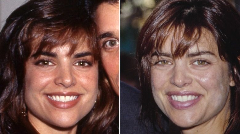Lisa Rinna en 1989 et 1992