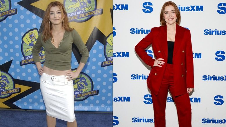 Alyson Hannigan en 2003 et 2025