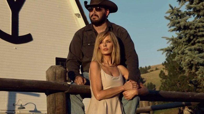 Rip et Beth au ranch Dutton