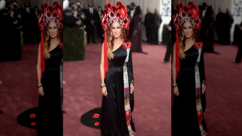 Sarah Jessica Parker pose au Met Gala 2015