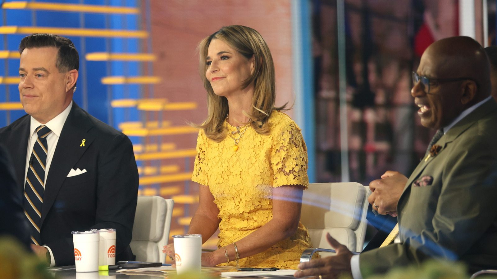 La robe jaune de Savannah Guthrie pour son retour d'aujourd'hui signifiait plus que vous ne le saviez