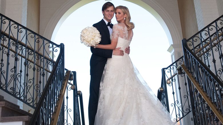 Ivanka Trump et Jared Kushner le jour de leur mariage