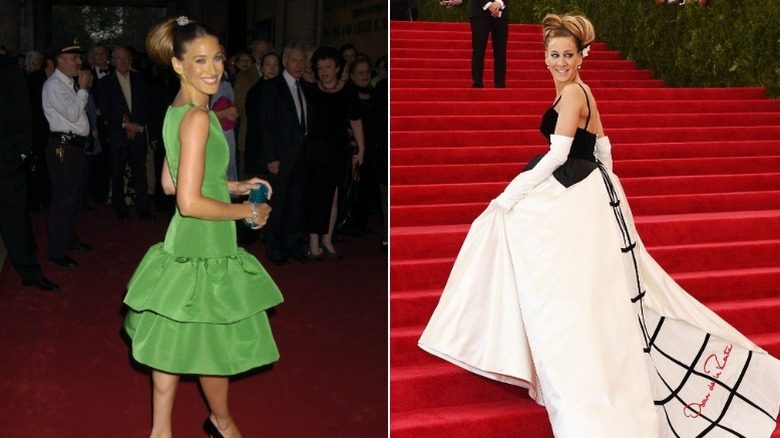 Sarah Jessica Parker au gala du NYC Ballet et au Met Gala