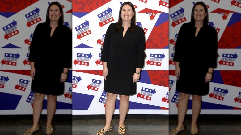 Sarah Huckabee Sanders participe à la journée du Politicon 2019 à Nashville, Tennessee